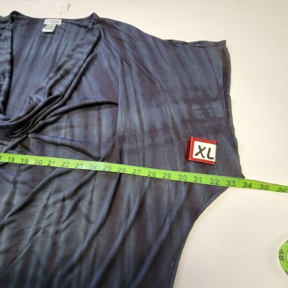 NEW Dark Blue Bamboo Tunic Dresses  Size L Size XL - Picture 13 of 14